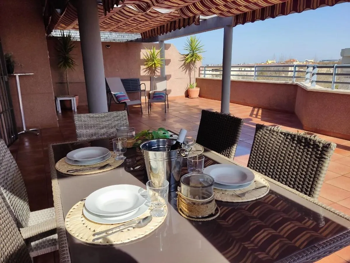 Atico Terraza 65M. Playa, Piscina, A/C, Wifi Apartment Sanlucar de Barrameda