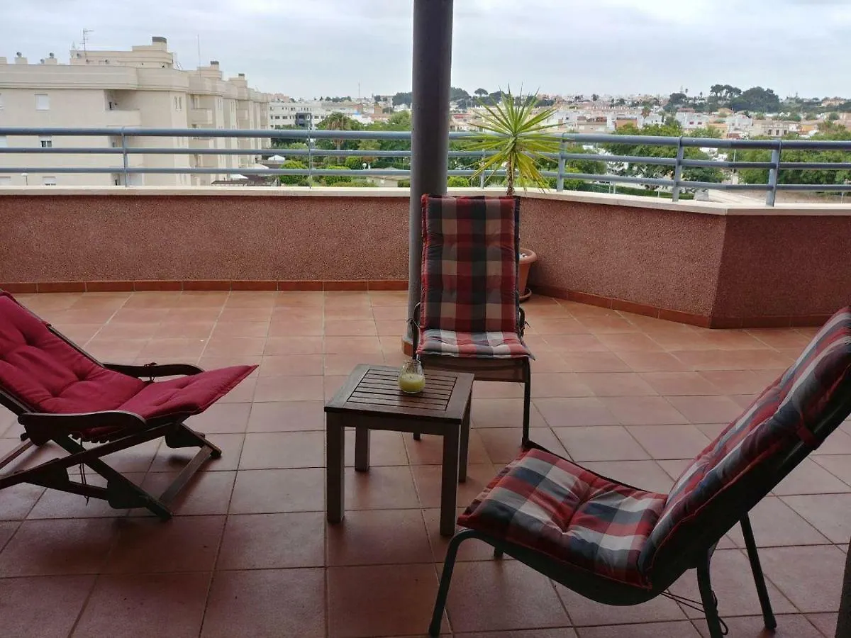 Atico Terraza 65M. Playa, Piscina, A/C, Wifi Apartment Sanlucar de Barrameda Spain
